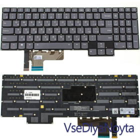 Клавіатури Клавиатуры ^/--/^ Клавиатура для ноутбука LENOVO (Legion: S /--/ 7-15 series), rus, black, без фрейма, подсветка клавиш (RGB ^_^^^ Клавіатура для ноутбука LENOVO (Legion: S /--/ 7-15 series), rus, black, без фрейму, підсвічування клавіш (RGB - фото фото фото
