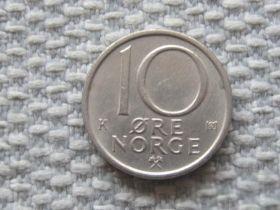 Норвегія Норвегия ^/--/^ Норвегия 10 эре 1987 года #6913 ^_^^^ Норвегія 10 ери 1987 року #6913 - фото фото фото
