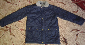 Куртки, плащі Ветровки, плащи ^/--/^ Дитяча куртка Zara Kids 5-6 років  (118 см.) тепла стьобана, як нова! ^_^^^ Куртка весна/осень на мальчика 7-9 лет - фото фото фото