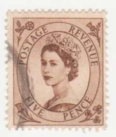 Великобританія Великобритания ^/--/^ Англия   1952 г..№ 264 гашеная ^_^^^ Англія 1952 р. No 264 гашена - фото фото фото