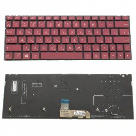 Клавіатури Клавиатуры ^/--/^ Клавиатура для ноутбука ASUS (UX /--/ 333 series) rus, wine, без фрейма, подсветка клавиш ^_^^^ Клавіатура для ноутбука ASUS (UX /--/ 333 series) rus, wine, без фрейму, підсвічування клавіш - фото фото фото