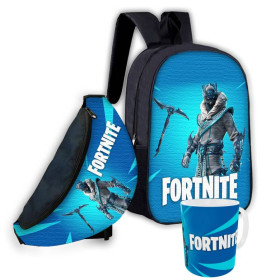 Рюкзаки, сумки Рюкзаки, сумки ^/--/^ Набор детский Fortnite рюкзак 36 /--/ х /--/ 27 /--/ см сумка-бананка,кружка с принтом для мальчика (01598) ^_^^^ Набір дитячий Fortnite рюкзак 36 /--/ х /--/ 27 /--/ см сумка-бананка,гуртка з принтом для хлопчика (1607) - фото фото фото
