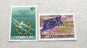 Бенілюкс Бенилюкс ^/--/^ Серія поштових марок Люксембург 1989 рік ** ^_^^^ Серия почтовых марок Люксембург 1989 год - фото фото фото