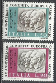 Інші країни Другие страны ^/--/^ Италия 1971 Европа 2 /--/ м. ^_^^^ Італія 1971 Європа 2 /--/ м. - фото фото фото