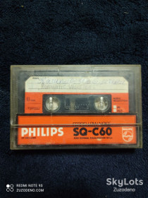 Касети Кассеты ^/--/^ Б/У Аудио кассета PHILIPS SQ-C /--/ 60 ^_^^^ Аудіо касету PHILIPS SQ-C /--/ 60 - фото фото фото