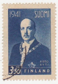 Скандинавія Скандинавия ^/--/^ Финляндия 1941 г. № 253 гашеная ^_^^^ Фінляндія 1941 р. No 253 гашена - фото фото фото