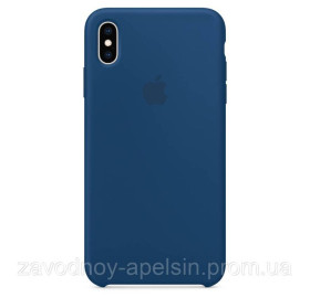 Чохли, бампера Чехлы, бампера ^/--/^ IPhone XS max Чохол Silicone Case MTFE /--/ 2 /--/ FE/A (Blue Horizon) - фото фото фото