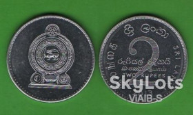 Шрі-Ланка Шри-Ланка ^/--/^ 2 рупии Шри-Ланка 2013 ^_^^^ 2 рупії Шрі-Ланка 2013 - фото фото фото