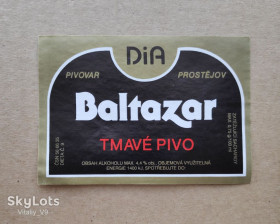 Етикетки Этикетки ^/--/^ Baltazar Dia TMAVÉ PIVO. Этикетка пивная. Чехия. ^_^^^ Baltazar Dia TMAVÉ PIVO. Етикетка пивна. Чехія. - фото фото фото