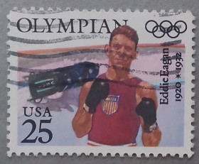 Спорт Спорт ^/--/^ США 1990 г - Олимпийские чемпионы.  Эдди Иган, гаш ^_^^^ США 1990 - Олімпійські чемпіони. Едді Іган, гаш - фото фото фото