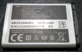 Акумулятори Аккумуляторы ^/--/^ Аккумуляторная батарея Samsung AB /--/ 553446 /--/ BU ^_^^^ Акумуляторна батарея Samsung AB /--/ 553446 /--/ BU - фото фото фото