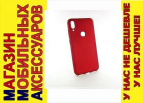 Чохли, бампера Чехлы, бампера ^/--/^ ЧЕХОЛ НАКЛАДКА Xiaomi Mi Play красный soft touch ^_^^^ Xiaomi Mi Play червоний soft touch - фото фото фото