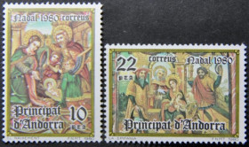 Інше Другое ^/--/^ Андорра Рождество 1980 ^_^^^ Андорра Різдво 1980 - фото фото фото