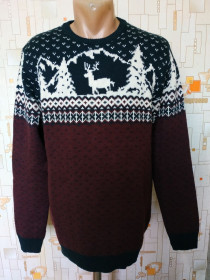 Светри Свитера ^/--/^ Светр. Джемпер теплий коричневий KNITWEAR акрил р-р М ^_^^^ Светр. Джемпер теплый коричневый KNITWEAR акрил р-р М - фото фото фото