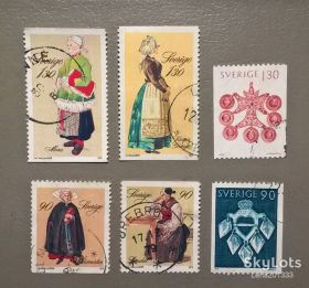 Мистецтво Искусство ^/--/^ Швеция Искусство Костюмы 1979 ^_^^^ Швеція Мистецтво Костюми 1979 - фото фото фото