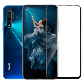 Чохли, бампера Чехлы, бампера ^/--/^ Захисне скло Fiji Premium для Huawei Nova 5 /--/ T повне проклеювання Anti-Static чорний ^_^^^ Защитное стекло Fiji Premium для Huawei Nova 5 /--/ T полное проклеивание Anti-Static черный - фото фото фото