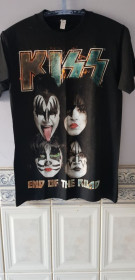 Футболки, майки Футболки, майки ^/--/^ Футболка &amp;quot;Kiss&amp;quot;    (100% cotton, S, Mexico) ^_^^^ Футболка &amp;quot;Kiss&amp;quot; (100% cotton, S, Mexico) - фото фото фото