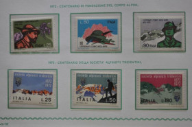 Інше Другое ^/--/^ Италия Общество альпинистов 1972 MNH ^_^^^ Італія Товариство альпіністів 1972 MNH - фото фото фото