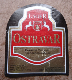 Етикетки Этикетки ^/--/^ Пивные этикетки  Ostravar   Чехия ^_^^^ Пивні етикетки Ostravar Чехія - фото фото фото