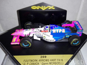 : Закордонні : Зарубежные ^/--/^ 1/43 FOOTWORK ARROWS HART FA 16, GP CANADA Gianni Morbidelli. ONYX. ^_^^^ FOOTWORK ARROWS HART FA 16, GP CANADA Gianni Morbidelli. ONYX. - фото фото фото
