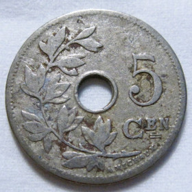 Бельгія Бельгия ^/--/^ Бельгія 5 сантимів 1904 року BELGIË #6 /--/ П /--/ 1532 ^_^^^ Бельгия 5 сантимов 1904 года BELGIË #6 /--/ П /--/ 1532 - фото фото фото