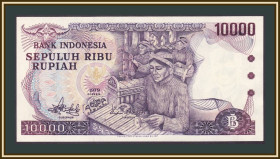 Індонезія Индонезия ^/--/^ Индонезия 10000 рупий 1979 P-118 UNC ^_^^^ Індонезія 10000 рупій 1979 P-118 UNC - фото фото фото