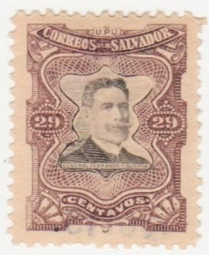 Північна Америка Северная Америка ^/--/^ Сальвадор  1910 г. № 360 * ^_^^^ Сальвадор 1910 р. No 360* - фото фото фото