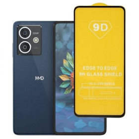Чохли, бампера Чехлы, бампера ^/--/^ Захисне скло TDG 9 /--/ D для HMD Crest повна проклейка чорний ^_^^^ Защитное стекло TDG 9 /--/ D для HMD Crest полная проклейка черный - фото фото фото