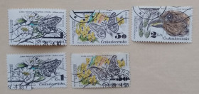 Фауна Фауна ^/--/^ Чехословакия 1983 г -   Охрана природы. Фауна, гаш, 6 шт  (см.фото) ^_^^^ Чехословаччина 1983 — Охорона природи. Фауна - фото фото фото
