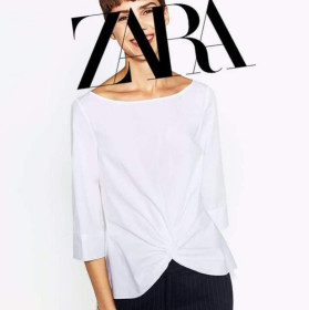 Блузки, сорочки Блузки, рубашки ^/--/^ Базовий білий топ сорочка zara вільного крою в стилі the row c... ^_^^^ Базовый белый топ рубашка zara свободного покроя в стиле the row c... - фото фото фото