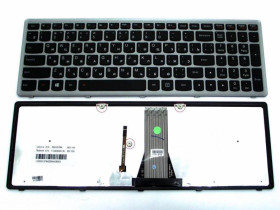 Клавіатури Клавиатуры ^/--/^ Клавиатура для LENOVO IdeaPad G /--/ 500 /--/ s, G /--/ 505 /--/ s, S /--/ 500, S /--/ 510 /--/ p, Z /--/ 510, Flex 15, 15 /--/ D (RU Black с рамкой Silve ^_^^^ Клавіатура для LENOVO IdeaPad G /--/ 500 /--/ s, G /--/ 505 /--/ s, S /--/ 500, S /--/ 510 /--/ p, Z /--/ 510, Flex 15, 15 /--/ D (RU Black frame Silver, - фото фото фото