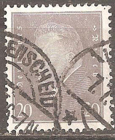 Веймарська республіка Веймарская республика ^/--/^ Германия   (Веймар) 1930 Mi.415 гаш. ^_^^^ Німеччина (Веймар) 1930 Mi.415 гаш. - фото фото фото