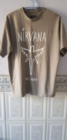Футболки, майки Футболки, майки ^/--/^ Футболка &amp;quot;Nirvana&amp;quot;   (100% cotton, L, Turkey) б/у ^_^^^ Футболка &amp;quot;Nirvana&amp;quot; (100% cotton, L, Turkey) б/у - фото фото фото