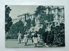СРСР СССР ^/--/^ Открытое письмо СССР 1955 г. КРЫМ. ЛИВАДИЯ. &amp;quot;ИЗОГИЗ&amp;quot;. Фото В. Руйковича. Чистая ^_^^^ Відкритий лист СРСР 1955 р. Крим. Лівадія. &amp;quot;ІЗОГІЗ &amp;quot; Фото В. Руйковича. Чистий - фото фото фото