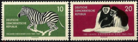 Інше Другое ^/--/^ ГДР Фауна 100-летие Дрезденского зоопарка 1961 ^_^^^ НДР Фауна 100-річчя Дрезденського зоопарку 1961 - фото фото фото