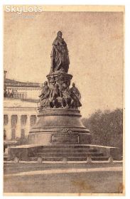 Європа Европа ^/--/^ СССР - ПК - чистая - Ленинград - памятник Екатерине - II -малый тираж ^_^^^ СРСР - ПК - чиста - Ленінград - пам'ятник Катерині - II - малий тираж - фото фото фото