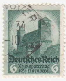 Третій Рейх (-) Третий Рейх (-) ^/--/^ Германия   ( Рейх) 1934 г. №  539 гашеная ^_^^^ Німеччина (Рейх) 1934 р. No 539 гашена - фото фото фото