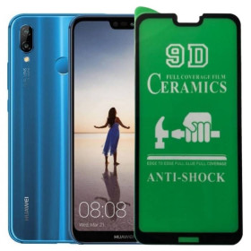 Чохли, бампера Чехлы, бампера ^/--/^ Захисне скло-плівка Fiji Ceramics для Huawei P /--/ 20 Lite / Nova 3 /--/ E (ANE-AL /--/ 00) повна проклейка чорний ^_^^^ Защитное стекло-пленка Fiji Ceramics для Huawei P /--/ 20 Lite / Nova 3 /--/ E (ANE-AL /--/ 00) полная проклейка черный - фото фото фото