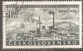 Чехословаччина Чехословакия ^/--/^ Чехословакия 1958 Sc.881 гаш. ^_^^^ Чехословаччина 1958 Sc.881 гаш. - фото фото фото