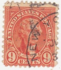 Північна Америка Северная Америка ^/--/^ США 1923 г.№ 477 гашеная ^_^^^ США 1923 р. No 477 гашена - фото фото фото