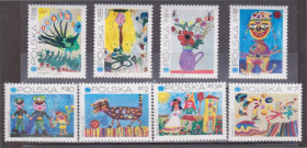 Польща Польша ^/--/^ Польша 1971 ЮНИСЕФ UNICEF ДЕТИ ДЕТСТВО ЗАЩИТА ВОСПИТАНИЕ ДЕТСКИЕ РИСУНКИ ЭКСПОНАТЫ Mi.2079-2086**MNH ^_^^^ Польща 1971 ЮНІСЕФ UNICEF ДІТЯ ЗАХИСТУ ДІТЯЧІ РІСУНКИ ЕКСПОНАТИ Mi.2079-2086**MNH - фото фото фото
