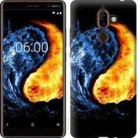 Чохли, бампера Чехлы, бампера ^/--/^ Чехол на Nokia 7 Plus Инь-Янь 1670 /--/ u-1354 - фото фото фото