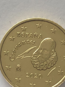 Іспанія Испания ^/--/^ 50 євроцентів 2020 року, Іспанія. ^_^^^ 50 евроцентов 2020 года, Испания. - фото фото фото