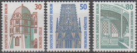 НДР, ФРН ГДР, ФРГ ^/--/^ Германия Німеччина Берлін 1987 стандарт замки ^_^^^ Германия Берлин 1987 стандарт замки - фото фото фото