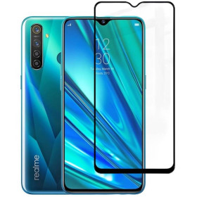 Чохли, бампера Чехлы, бампера ^/--/^ Захисне скло Fiji Premium для Realme 5 Pro повне проклеювання Anti-Static чорний ^_^^^ Защитное стекло Fiji Premium для Realme 5 Pro полное проклеивание Anti-Static черный - фото фото фото