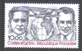 Транспорт Транспорт ^/--/^ Авиация . Франция  1981 г MNH - ^_^^^ Франція 1981 MNH - фото фото фото