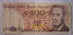 Польща Польша ^/--/^ Польща. 100 злотих 1988 р. ^_^^^ Польша. 100 злотых 1988 г. - фото фото фото