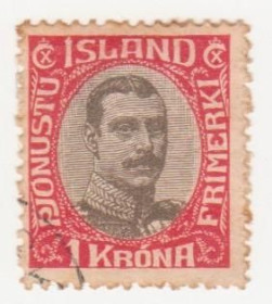 Ісландія Исландия ^/--/^ Исландия 1920 г. № 40 гашеная ^_^^^ Ісландія 1920 р. No 40 гашена - фото фото фото
