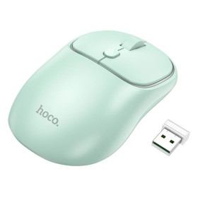 Миші Мыши ^/--/^ Комп&amp;apos;ютерна бездротова миша HOCO GM /--/ 25 Royal dual-mode business wireless mouse Зелена ^_^^^ Компьютерная беспроводная мышь HOCO GM /--/ 25 Royal dual-mode business wireless mouse Зеленая - фото фото фото
