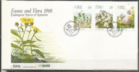 Ірландія Ирландия ^/--/^ Ирландия 1988 флора 3 /--/ м.КПД ^_^^^ Ірландія 1988 флора 3 /--/ м.КПД - фото фото фото
